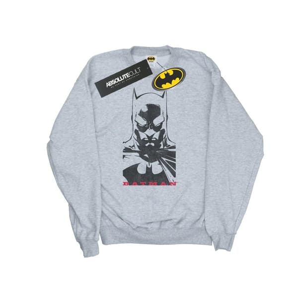 DC Comics Dam/Tjej Batman Solid Stare Sweatshirt