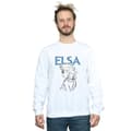 Miniatyrbilde 2 av 3: Disney Mens Frozen Elsa Profile Sketch Sweatshirt