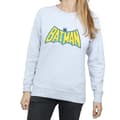 Pikkukuva 3 / 5: DC Comics Womens/Ladies Batman Crackle Logo Sweatshirt