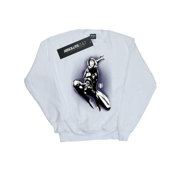 Marvel Dam/Tjej Spider-Man Jump Spray Sweatshirt