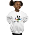 Miniatyrbild 3 av 4: Disney Flickor Musse Pigg Rainbow Chain Sweatshirt