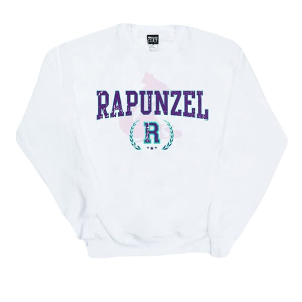 Disney Girls Princess Rapunzel Collegiate Sweatshirt