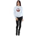 Pikkukuva 4 / 5: Star Wars Womens/Ladies Rogue One I´m One With The Force Alliance Emblem Red Hoodie
