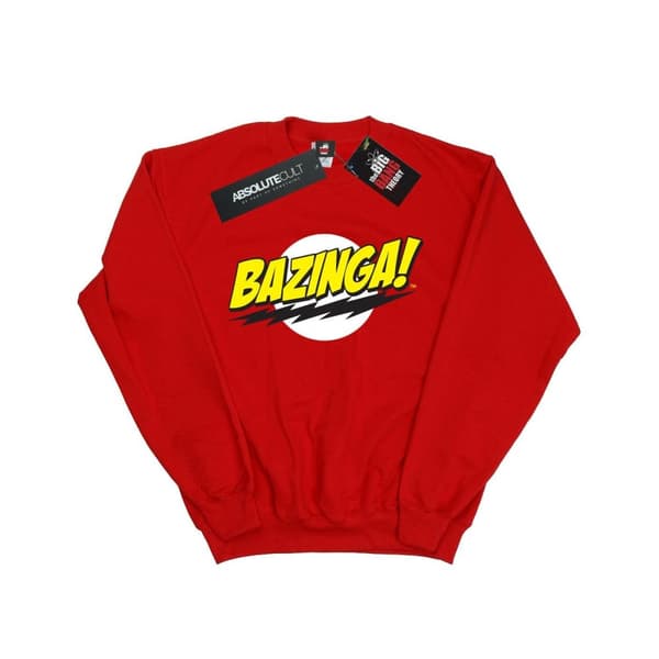 The Big Bang Theory Boys Sheldon Bazinga Sweatshirt