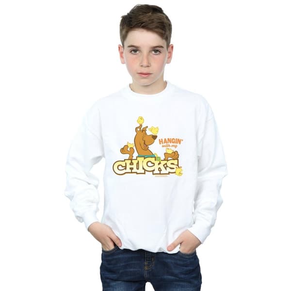 Scooby Doo Boys Hangin With My Chicks Sweatshirt