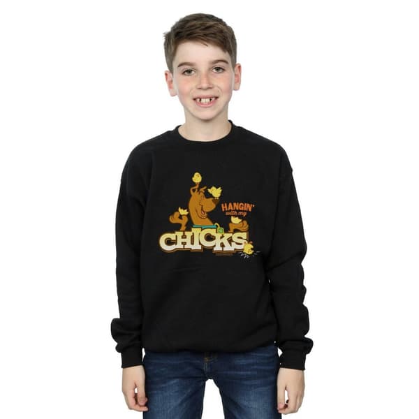 Scooby Doo Boys Hangin With My Chicks Sweatshirt