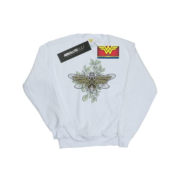 DC Comics Womens/Ladies Wonder Woman Butterfly Logo Sweatshirt