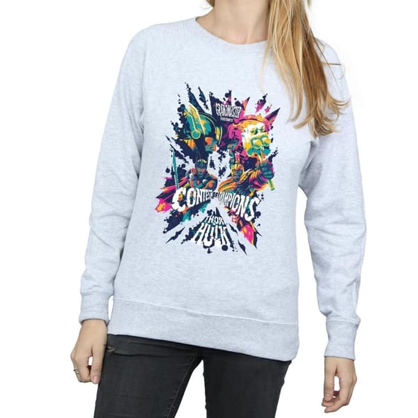 Marvel Womens/Ladies Thor Ragnarok Grandmaster Presents Sweatshirt