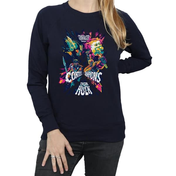 Marvel Womens/Ladies Thor Ragnarok Grandmaster Presents Sweatshirt