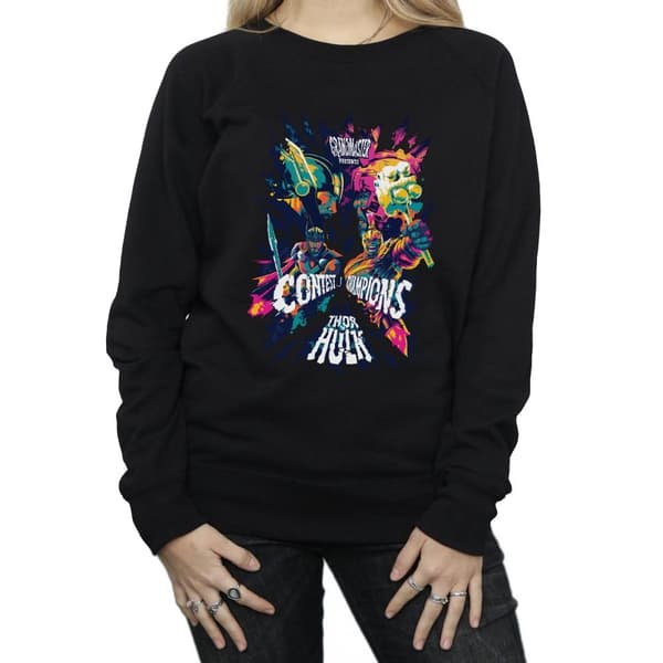 Marvel Womens/Ladies Thor Ragnarok Grandmaster Presents Sweatshirt