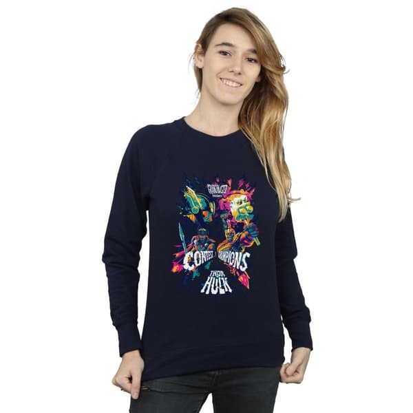 Marvel Womens/Ladies Thor Ragnarok Grandmaster Presents Sweatshirt