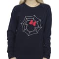 Miniatyrbilde 4 av 5: Disney Womens/Ladies Minnie Mouse Spider Web Sweatshirt