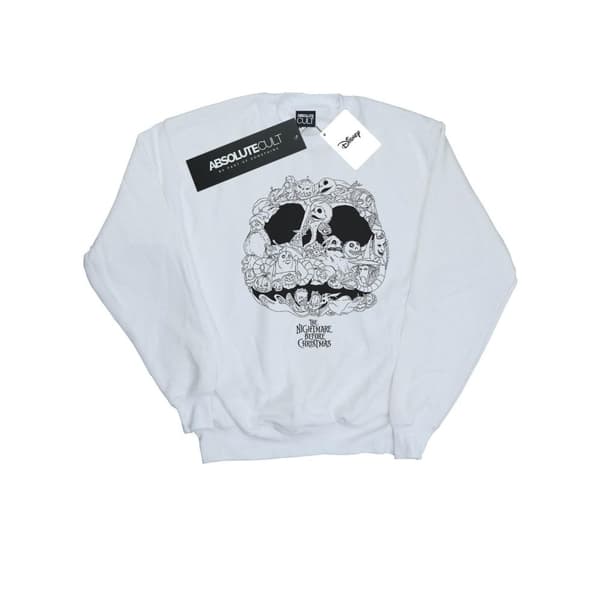 Disney Dam/Tjej Nightmare Before Christmas Jack Skellington Jack-O-Lanterns Sweatshirt