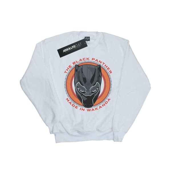 Marvel Boys Black Panther Made in Wakanda Red Sweatshirt