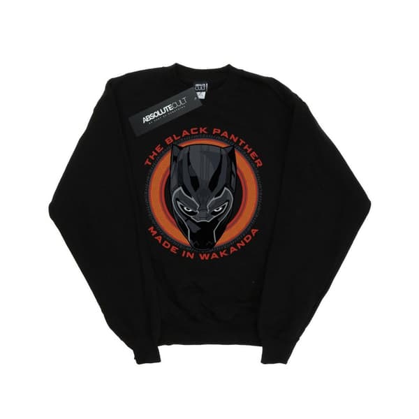 Marvel Boys Black Panther Made in Wakanda Red Sweatshirt