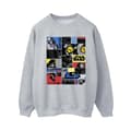 Pikkukuva 1 / 4: Star Wars Womens/Ladies Droid Montage Sweatshirt