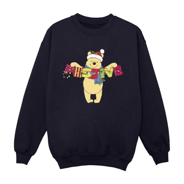 Disney Boys Winnie The Pooh Festive Sweatshirt