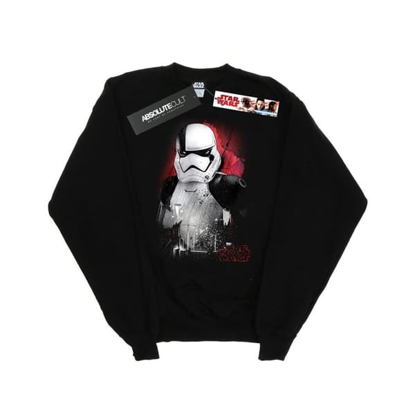 Star Wars Boys The Last Jedi Stormtrooper Brushed Sweatshirt