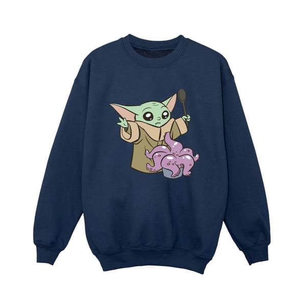 Star Wars Pojkar The Mandalorian Spooky Cooking Sweatshirt