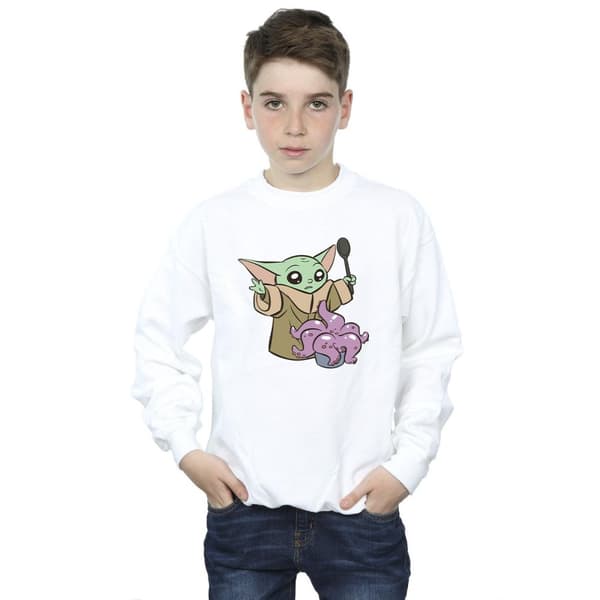 Star Wars Pojkar The Mandalorian Spooky Cooking Sweatshirt