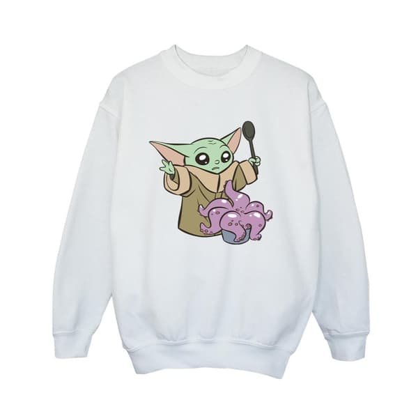 Star Wars Pojkar The Mandalorian Spooky Cooking Sweatshirt