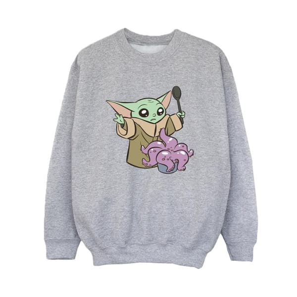 Star Wars Pojkar The Mandalorian Spooky Cooking Sweatshirt