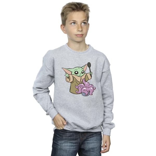 Star Wars Pojkar The Mandalorian Spooky Cooking Sweatshirt