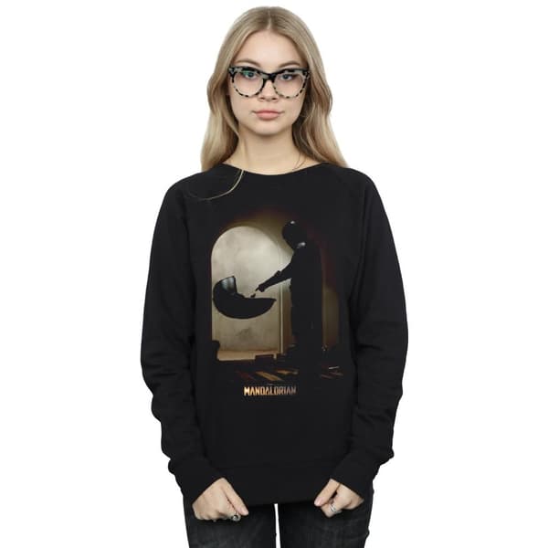 Star Wars The Mandalorian Find The Child - Sweatshirt för kvinnor/damer
