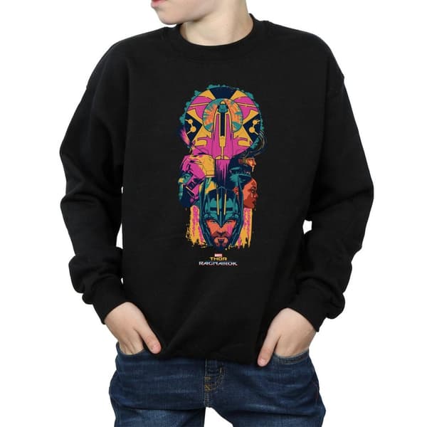 Marvel Boys Thor Ragnarok Character Totem Sweatshirt