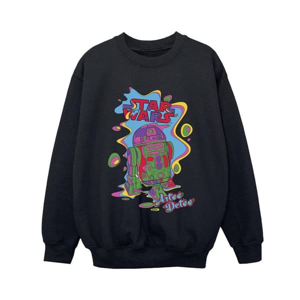 Star Wars Boys R2D2 Pop Art Sweatshirt