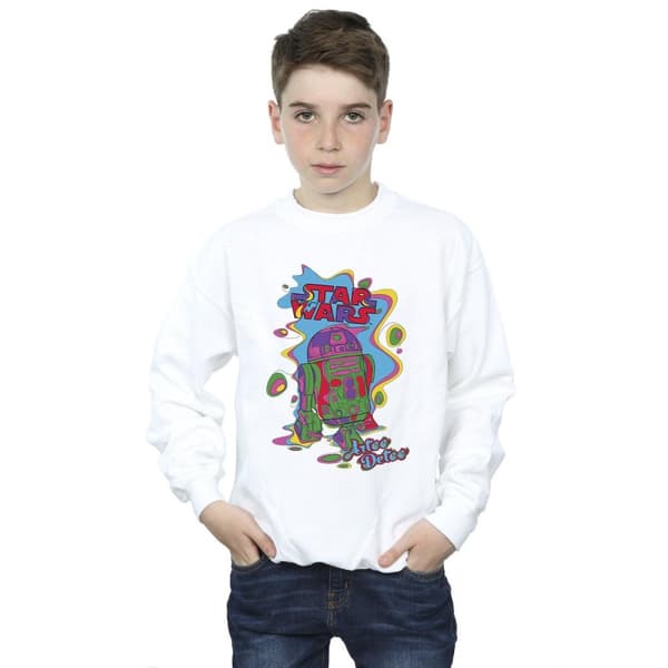 Star Wars Boys R2D2 Pop Art Sweatshirt