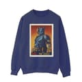 Miniatyrbillede 1 af 3: Star Wars Mens The Mandalorian Paz Vizla Card Sweatshirt