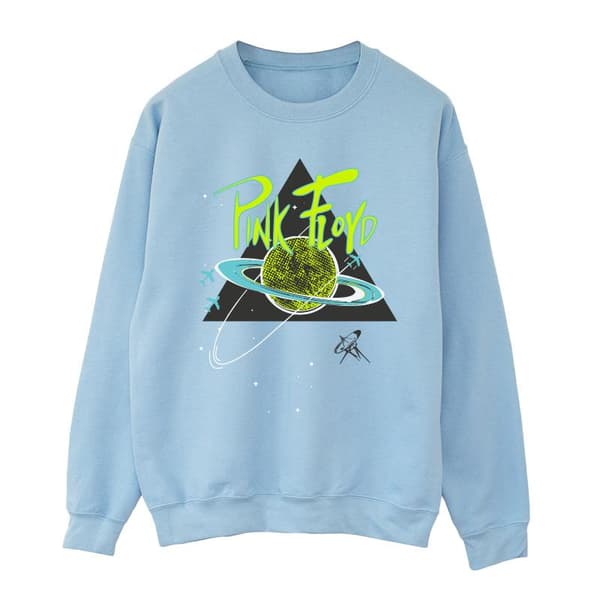 Pink Floyd Dam/Tjej - Prism Planet - Sweatshirt Baby Blue XXL