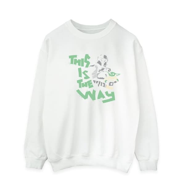 Star Wars Mens The Mandalorian This Is The Way Duo Sweatshirt
