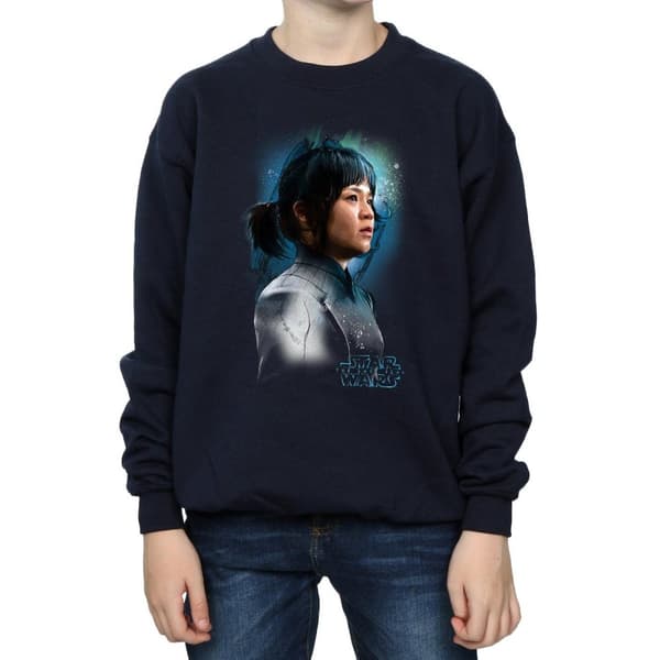 Star Wars Boys The Last Jedi Rose Tico Brushed Sweatshirt