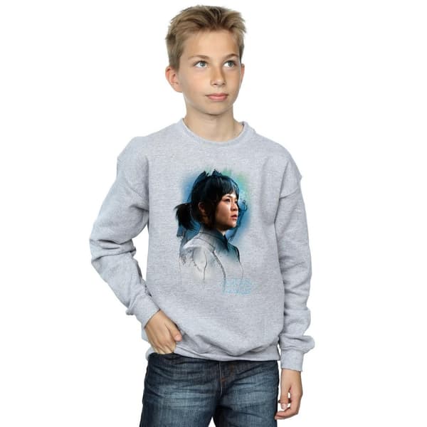 Star Wars Boys The Last Jedi Rose Tico Brushed Sweatshirt