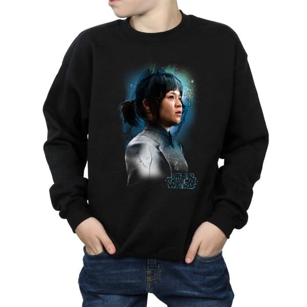 Star Wars Boys The Last Jedi Rose Tico Brushed Sweatshirt