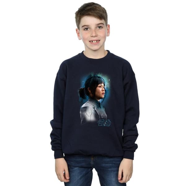 Star Wars Boys The Last Jedi Rose Tico Brushed Sweatshirt
