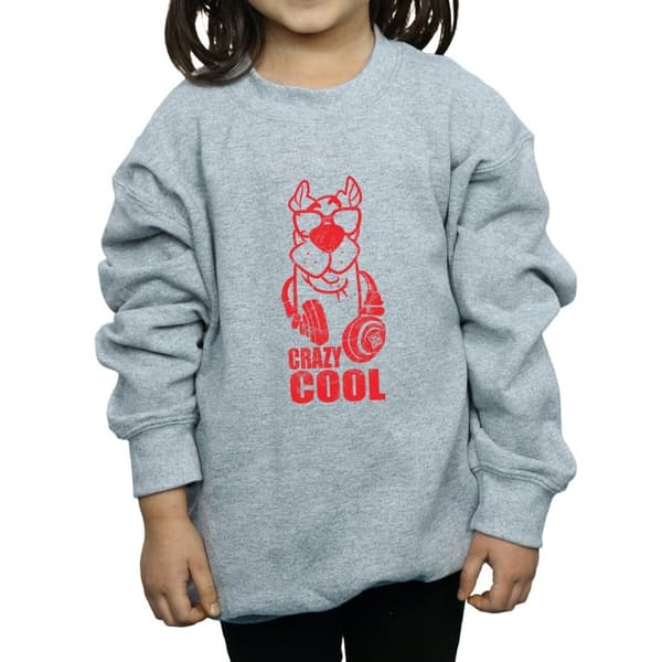 Scooby Doo Girls Crazy Cool Sweatshirt