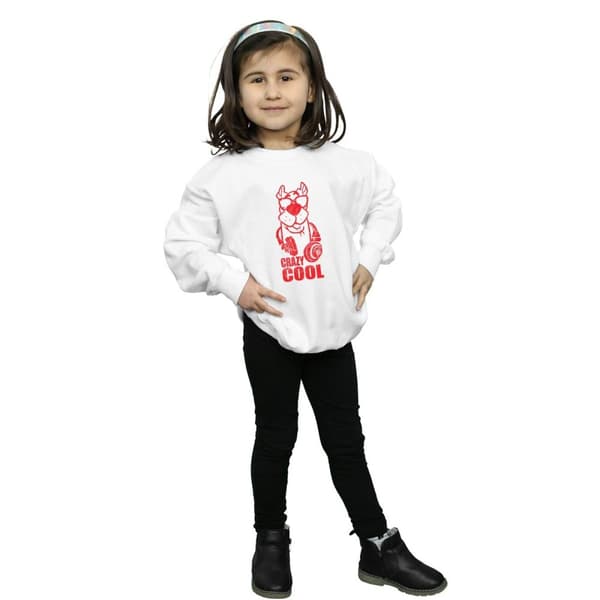 Scooby Doo Girls Crazy Cool Sweatshirt