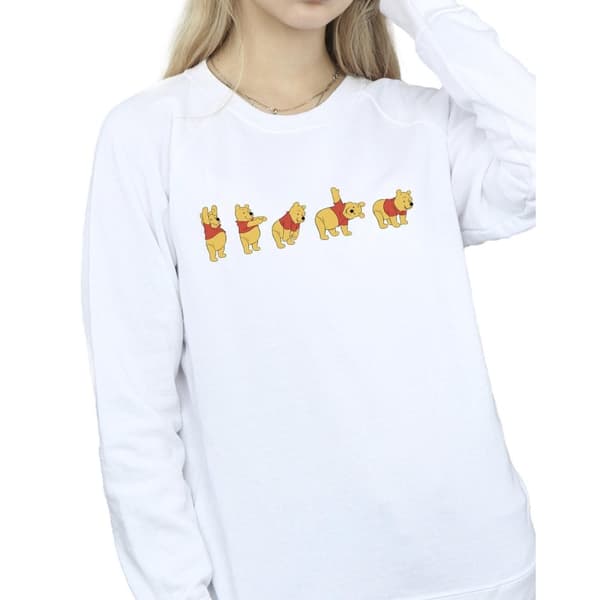Disney Dam/Tjej Winnie The Pooh Stretching Sweatshirt