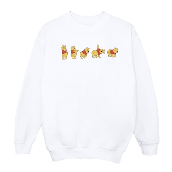 Disney Dam/Tjej Winnie The Pooh Stretching Sweatshirt