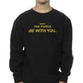 Miniatyrbillede 3 af 4: Star Wars Boys May The Force Opening Crawls Sweatshirt