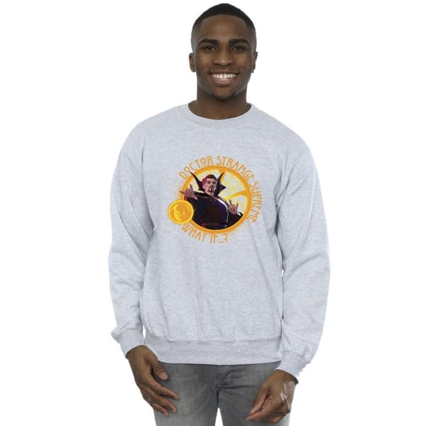 Marvel Mens What If Supreme Dr Strange Sweatshirt