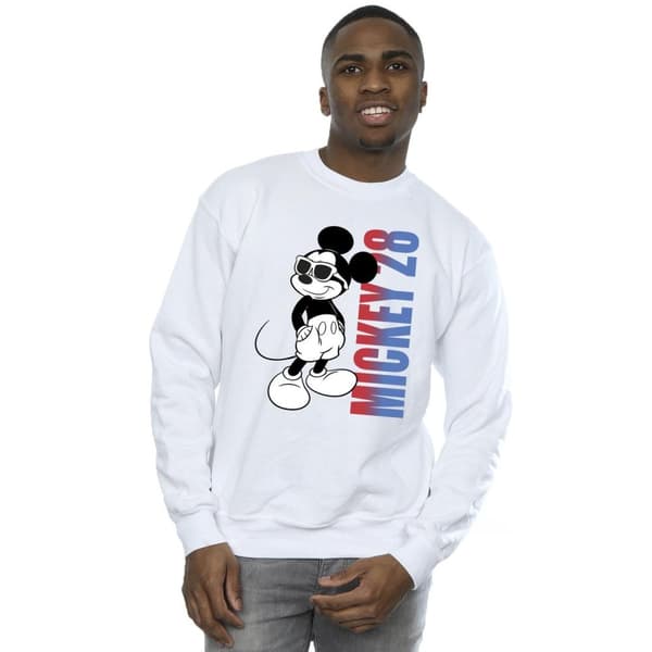 Disney Mens Musse Pigg Gradient Sweatshirt