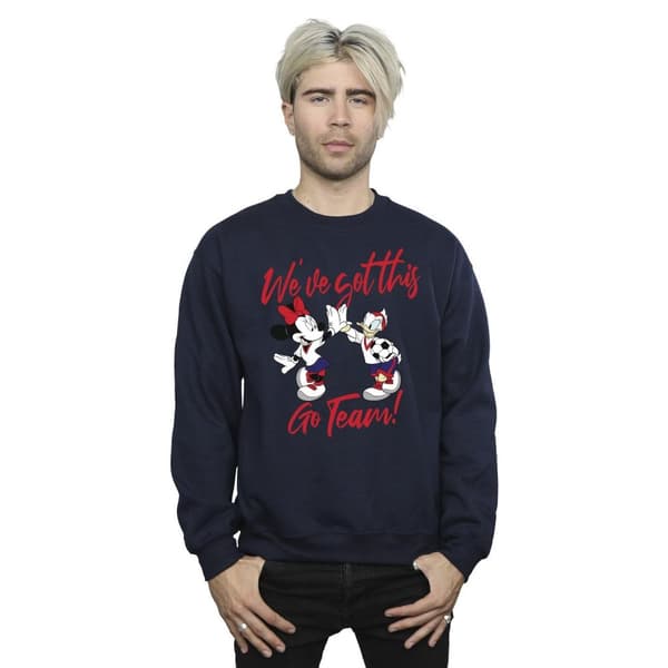 Disney Mens Minnie Daisy We´ve Got This Sweatshirt