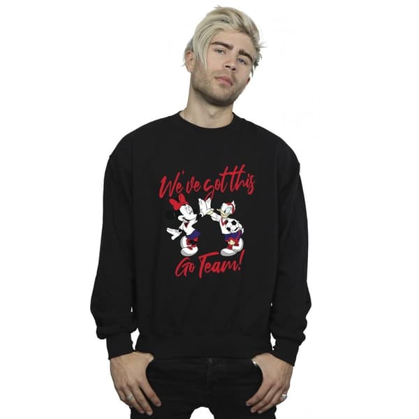 Disney Mens Minnie Daisy We´ve Got This Sweatshirt