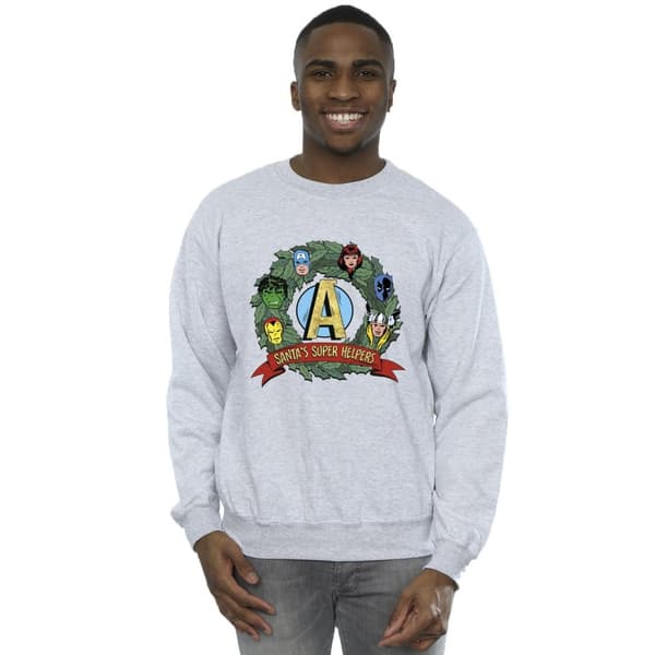 Marvel Sweatshirt med tomtens superhjälpare