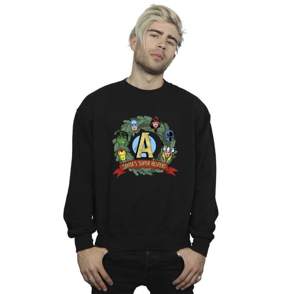 Marvel Sweatshirt med tomtens superhjälpare