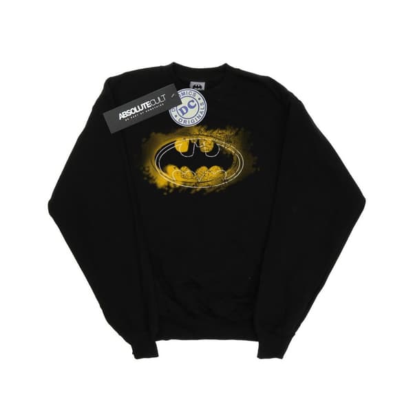 DC Comics Batman Spray Logo-tröja för flickor